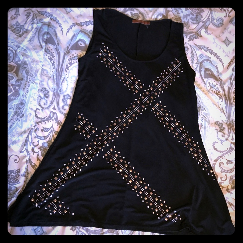 Long Black Tank